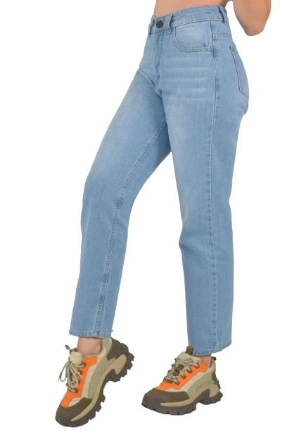 Pantalón Mujer Denim Tipo Mom - Estilo y Confort en Uno 👖✨